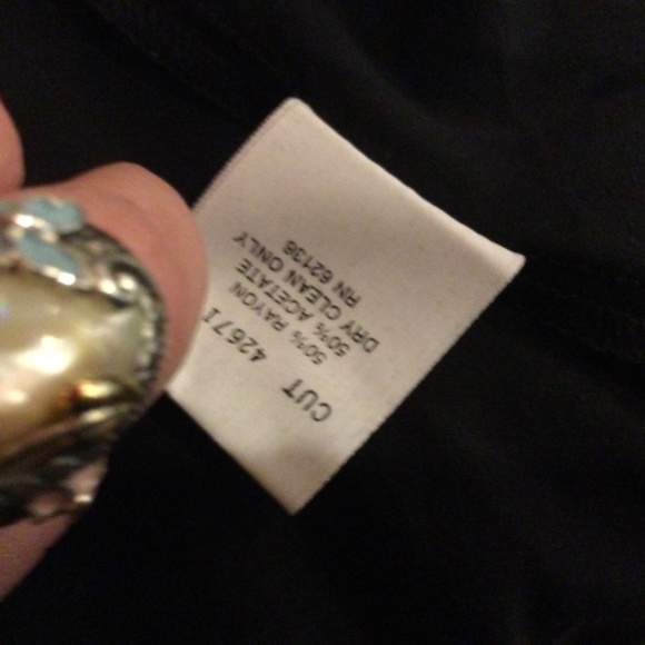 Sexy Guess sz Small black satiny zip up, collared & ribbed shirt - Picture 8 of 11